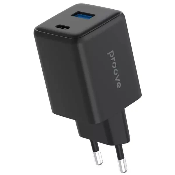 Мережевий зарядний пристрій Proove Pocket GaN Plus 45W (Type-C + USB) Black (WCPG45110001) 3