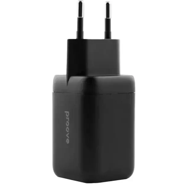 Мережевий зарядний пристрій Proove Silicone Power 40W (Type-C + Type-C) Black (WCSP4020001) 2