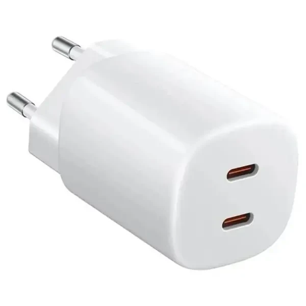 Мережевий зарядний пристрій Xiaomi 45W Nano Turbo 2xType-C White (BHR087OEU)