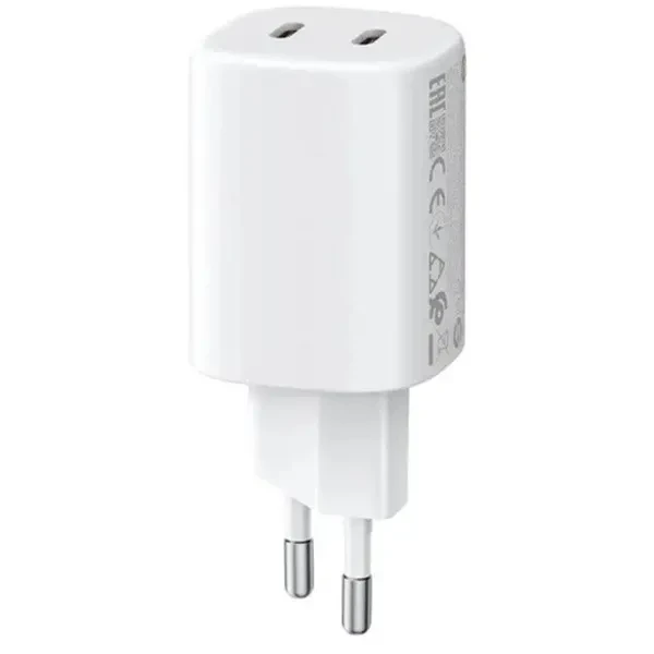 Мережевий зарядний пристрій Xiaomi 45W Nano Turbo 2xType-C White (BHR087OEU) 2