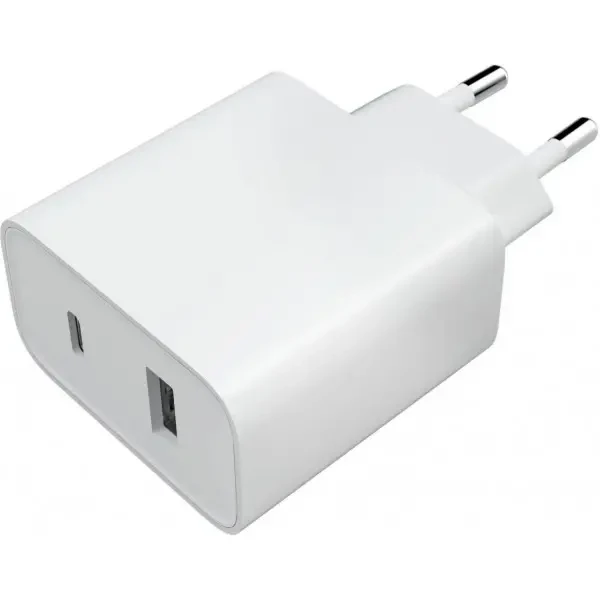 Мережевий зарядний пристрій Xiaomi Mi 33W USB+Type-C EU White (BHR4996GL)