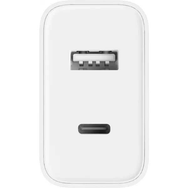 Мережевий зарядний пристрій Xiaomi Mi 33W USB+Type-C EU White (BHR4996GL) 2