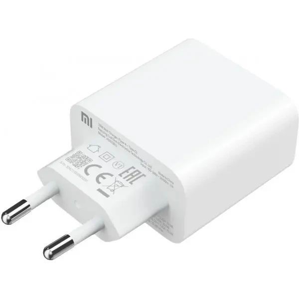 Мережевий зарядний пристрій Xiaomi Mi 33W USB+Type-C EU White (BHR4996GL) 3
