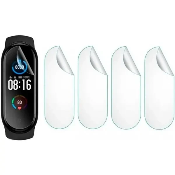 Набір захисних гідрогелевих матових плівок DM для Xiaomi Mi Band 5 (5 шт)