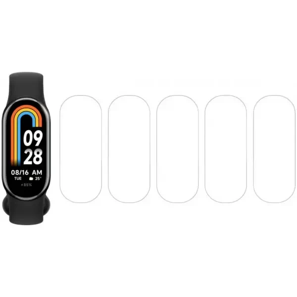 Набір захисних гідрогелевих матових плівок DM для Xiaomi Mi Band 8/9 (5 шт)