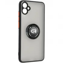 Панель ArmorStandart Frosted Matte Ring для Samsung A04e A042/M04 M045/F04 E045 Black