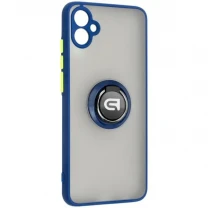 Панель ArmorStandart Frosted Matte Ring для Samsung A04e A042/M04 M045/F04 E045 Navy Blue