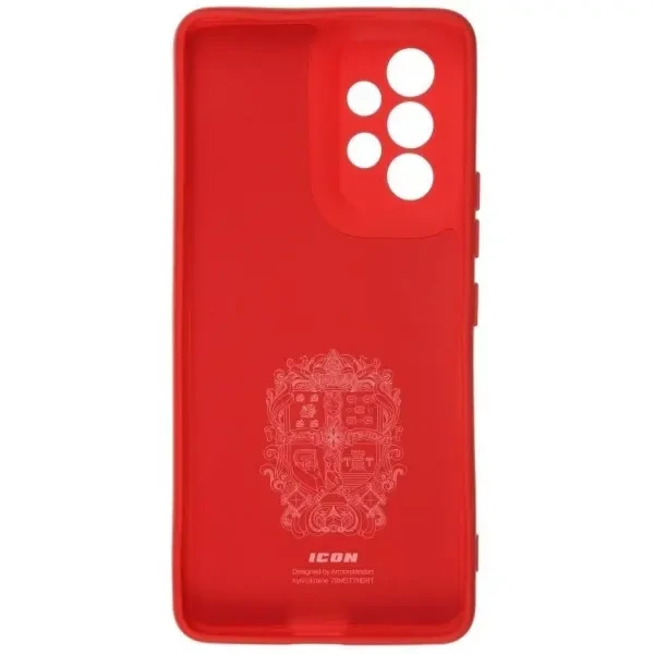 Панель ArmorStandart Icon Camera cov для Samsung A53 A536 Red (ARM61659) 2