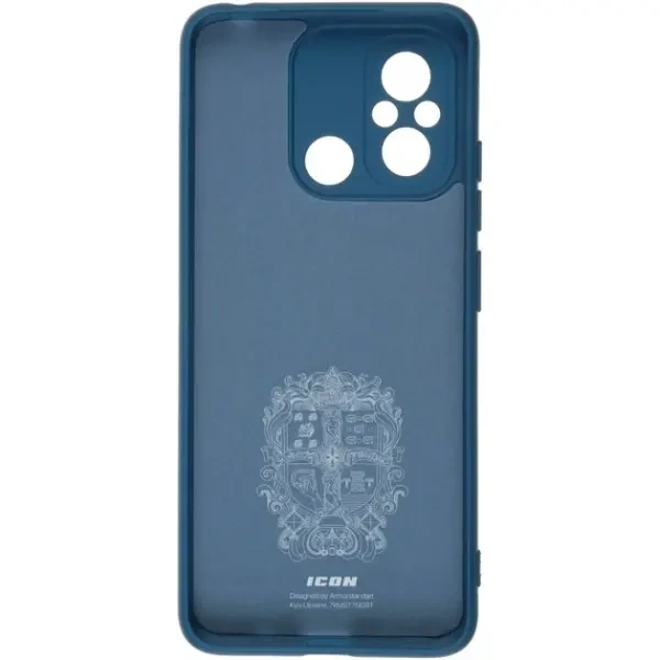 Панель ArmorStandart Icon Camera cov для Xiaomi Redmi 12C/11A/Poco C55 Dark Blue (ARM65967) 2