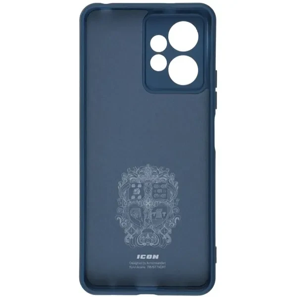 Панель ArmorStandart Icon Camera cov для Xiaomi Redmi Note 12 4G Dark Blue 2