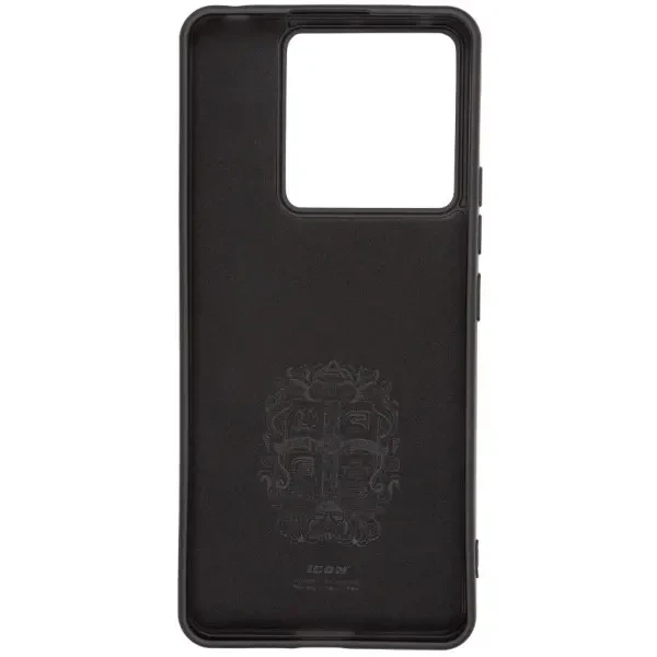 Панель ArmorStandart Icon для Xiaomi Redmi Note 13 Pro 5G/Poco X6 5G Black 2