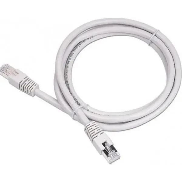 Патч-корд Cablexpert UTP литий cat.5Е 50u штекер із засувкою 20м Сірий (PP12-20M)