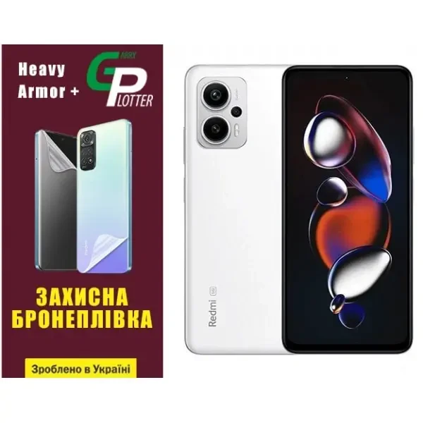 Поліуретанова плівка GP Heavy Armor Plus на екрані Xiaomi Redmi Note 12T Pro Глянцева