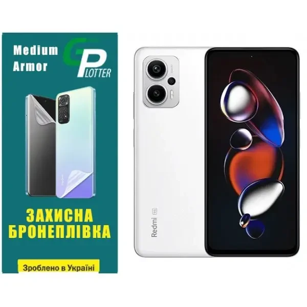 Поліуретанова плівка GP Medium Armor на екран Xiaomi Redmi Note 12T Pro Глянцева