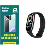 Garry Plotter Поліуретанова плівка GP Medium Armor на екрані Xiaomi Mi Band 8/9 Глянцева