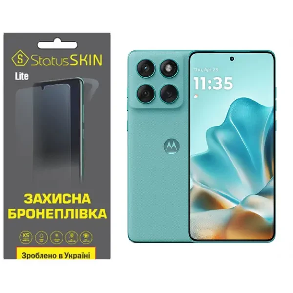 Поліуретанова плівка StatusSKIN Lite для Motorola Edge 60 Fusion Глянцева