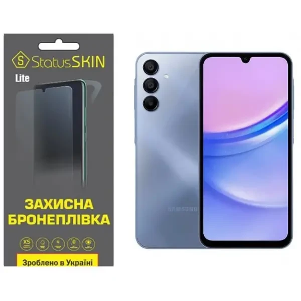Поліуретанова плівка StatusSKIN Lite для Samsung A15 A155/A15 5G A156 Матова
