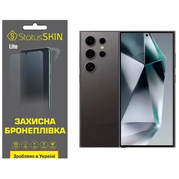 Поліуретанова плівка StatusSKIN Lite для Samsung S24 Ultra S928 Глянцева