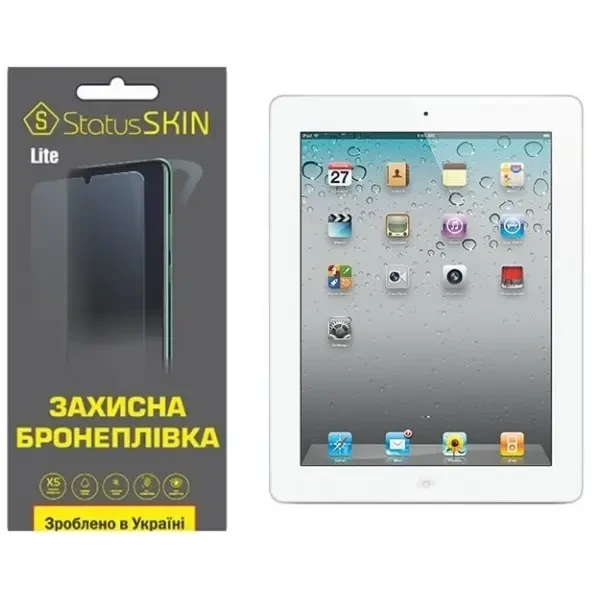 Apple Поліуретанова плівка StatusSKIN Lite на екран iPad 2/3/4 Глянцева