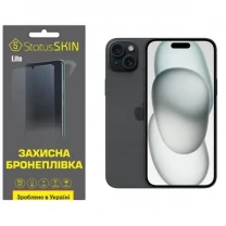 Apple Поліуретанова плівка StatusSKIN Lite на екран iPhone 15 Plus Глянцева