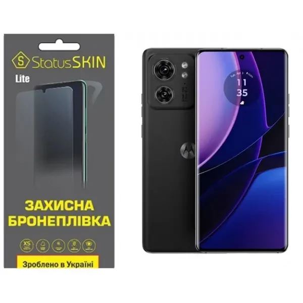 Поліуретанова плівка StatusSKIN Lite на екран Motorola Edge 40 Глянцева