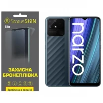 Поліуретанова плівка StatusSKIN Lite на екран Realme Narzo 50A Глянцева