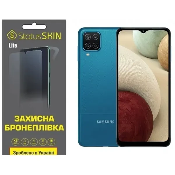 Поліуретанова плівка StatusSKIN Lite на екран Samsung A12 A125/A127/M12 M127 Глянцева