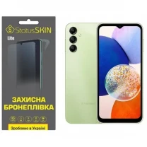 Поліуретанова плівка StatusSKIN Lite на екран Samsung A14 A145/A14 5G A146 Глянцева