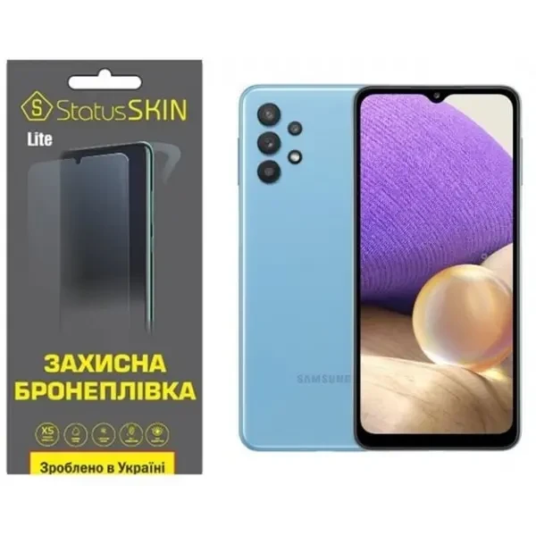 Поліуретанова плівка StatusSKIN Lite на екран Samsung A32 A325 Глянцева