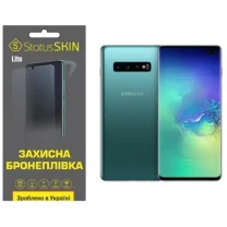 Поліуретанова плівка StatusSKIN Lite на екран Samsung S10 Plus G975 Глянцева