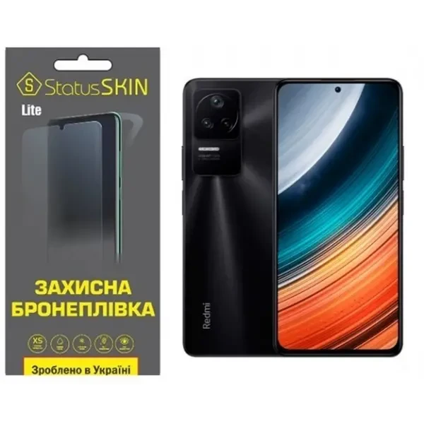 Поліуретанова плівка StatusSKIN Lite на екран Xiaomi Redmi K40S/K50/K50 Pro/Poco F4 Глянцева
