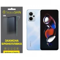 Поліуретанова плівка StatusSKIN Lite на екран Xiaomi Redmi Note 12T Pro Матова