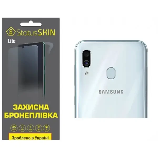 Поліуретанова плівка StatusSKIN Lite на камеру Samsung A30 A305 Глянцева