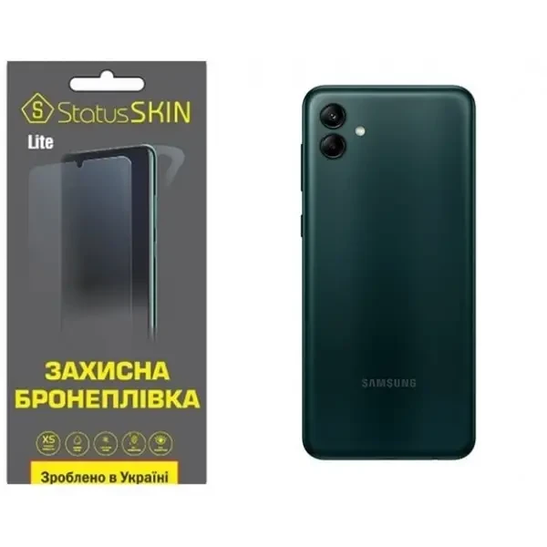Поліуретанова плівка StatusSKIN Lite на корпус Samsung A04 A045 Глянцева