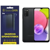 Поліуретанова плівка StatusSKIN Pro для Samsung M02/M02s/M12/A02/A02s/A03/A03s/A03 Core/A04/A04e/A04s/A12 Глянцева