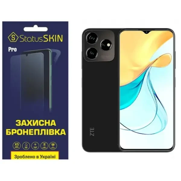 Поліуретанова плівка StatusSKIN Pro для ZTE Blade V50 Design 4G Глянцева