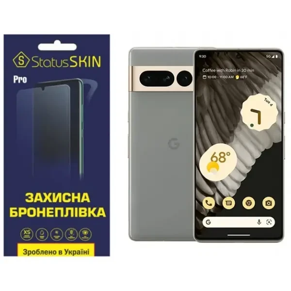Поліуретанова плівка StatusSKIN Pro на екран Google Pixel 7 Pro Глянцева