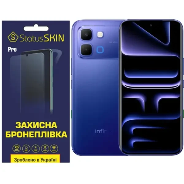 Поліуретанова плівка StatusSKIN Pro на екран Infinix Note Edge Глянцева