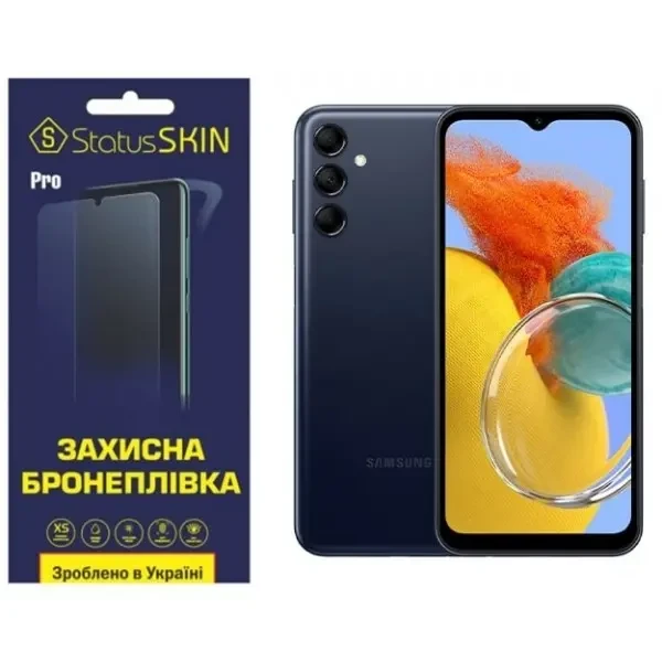 Поліуретанова плівка StatusSKIN Pro на екран Samsung M14 5G M146 Глянцева