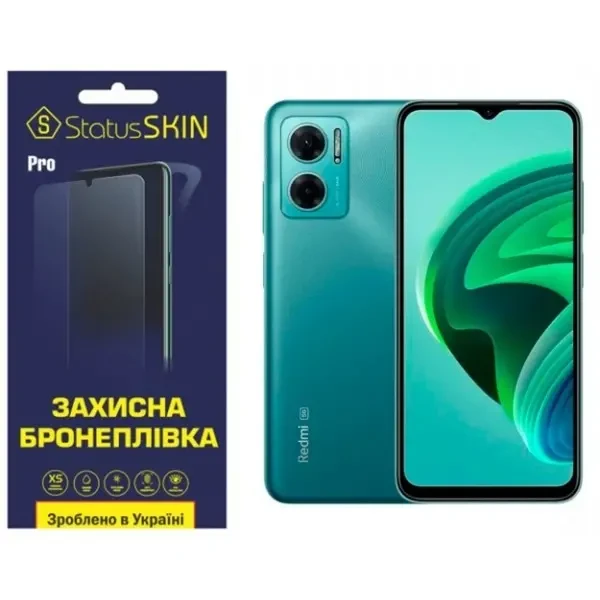 Поліуретанова плівка StatusSKIN Pro на екран Xiaomi Redmi 10 5G/Note 11E Глянцева