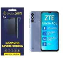 Поліуретанова плівка StatusSKIN Pro на екран ZTE Blade Blade A53 Глянцева