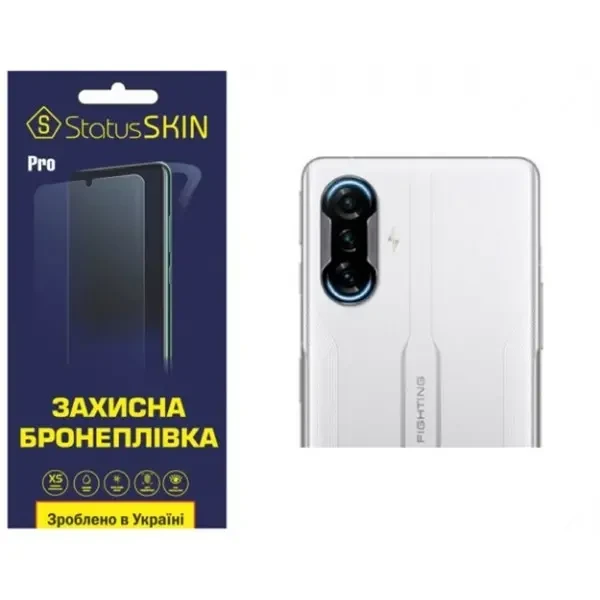 Поліуретанова плівка StatusSKIN Pro на камеру Xiaomi Redmi K40 Gaming Глянцева