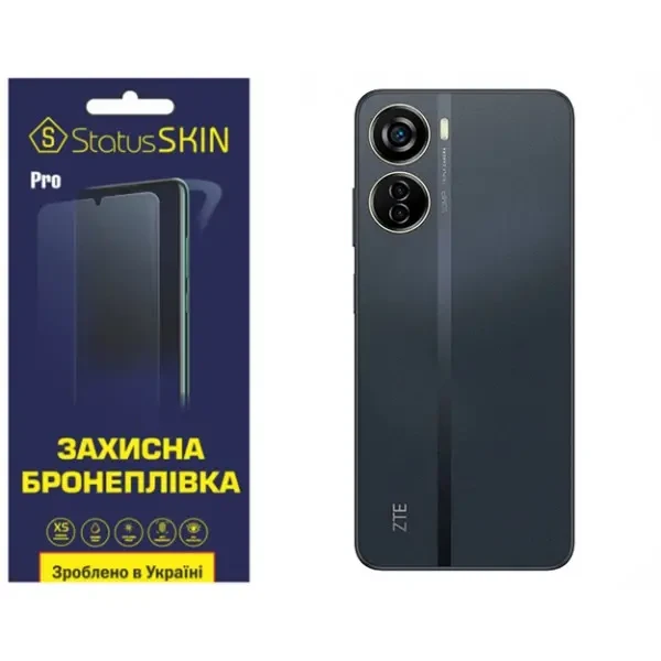 Поліуретанова плівка StatusSKIN Pro на корпус ZTE Blade V40 Design Матова