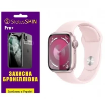 Поліуретанова плівка StatusSKIN Pro+ на екран Apple Watch S9 41mm Глянцева