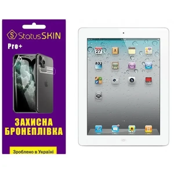 Apple Поліуретанова плівка StatusSKIN Pro+ на екран iPad 2/3/4 Глянцева