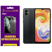 Поліуретанова плівка StatusSKIN Pro+ на екран Samsung A04 A045 Глянцева