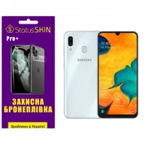 Поліуретанова плівка StatusSKIN Pro+ на екран Samsung A30 A305 Глянцева