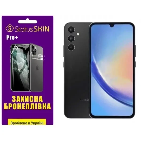 Поліуретанова плівка StatusSKIN Pro+ на екран Samsung A34 5G A346 Матова