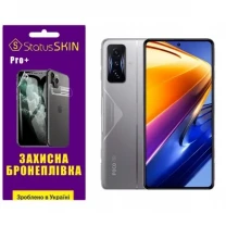Pocophone Поліуретанова плівка StatusSKIN Pro+ на екран Xiaomi Redmi K50 Gaming/Poco F4 GT Глянцева