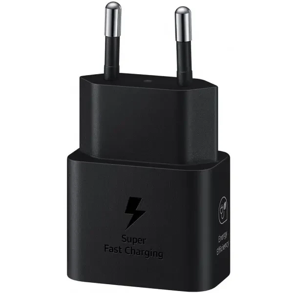 Мережевий зарядний пристрій Samsung 25W Travel Adapter + cable Type-C Black (EP-T2510XBEGEU) 2